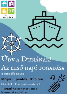 Első hajó fogadása